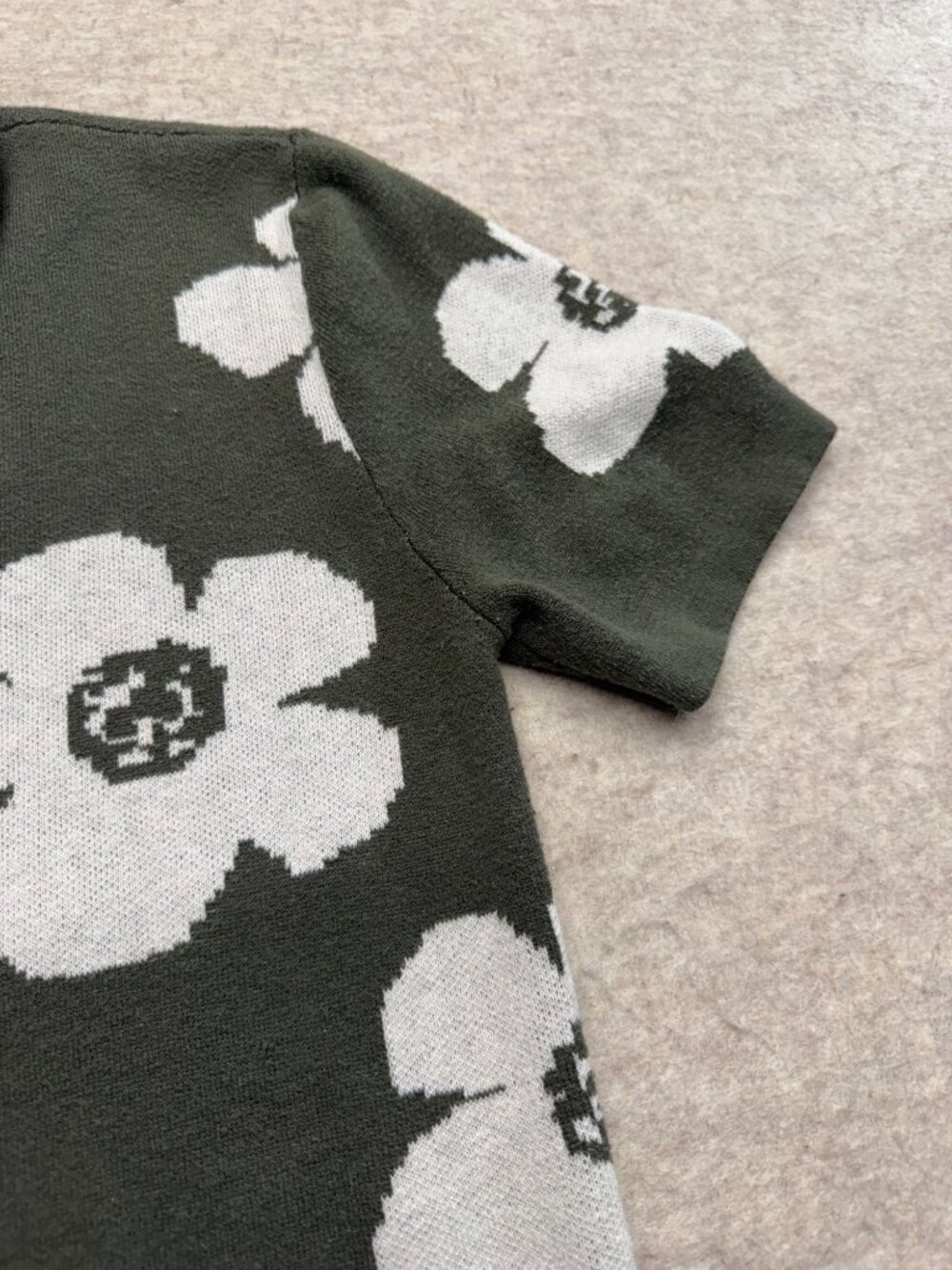 Art of Rhetoric Green Floral Short Sleeve Button Down Men's Casual Shirt Size L - Picture 4 of 9